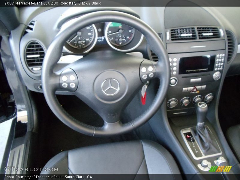 Dashboard of 2007 SLK 280 Roadster