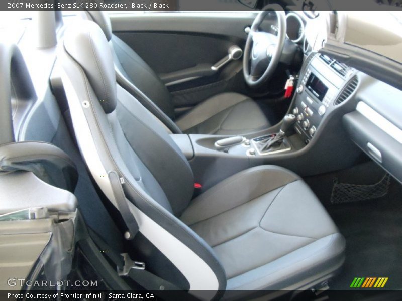  2007 SLK 280 Roadster Black Interior