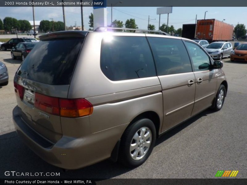 Sandstone Metallic / Ivory 2003 Honda Odyssey EX-L