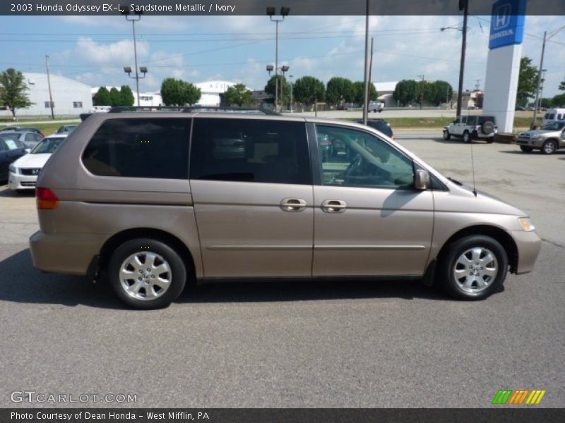 Sandstone Metallic / Ivory 2003 Honda Odyssey EX-L