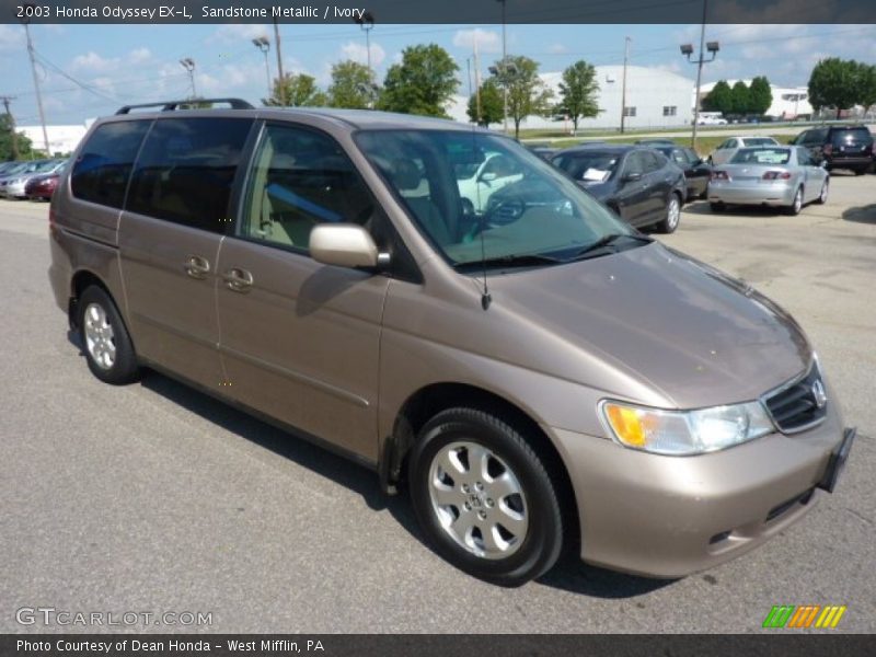 Sandstone Metallic / Ivory 2003 Honda Odyssey EX-L