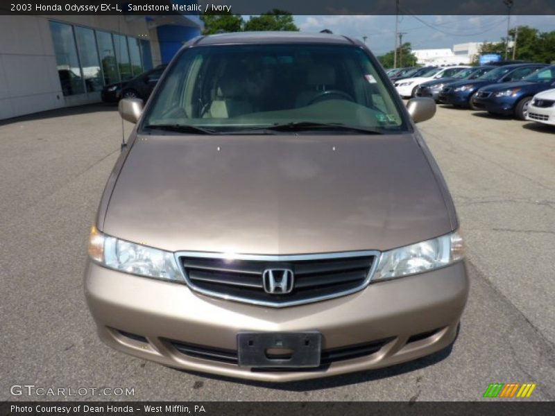 Sandstone Metallic / Ivory 2003 Honda Odyssey EX-L