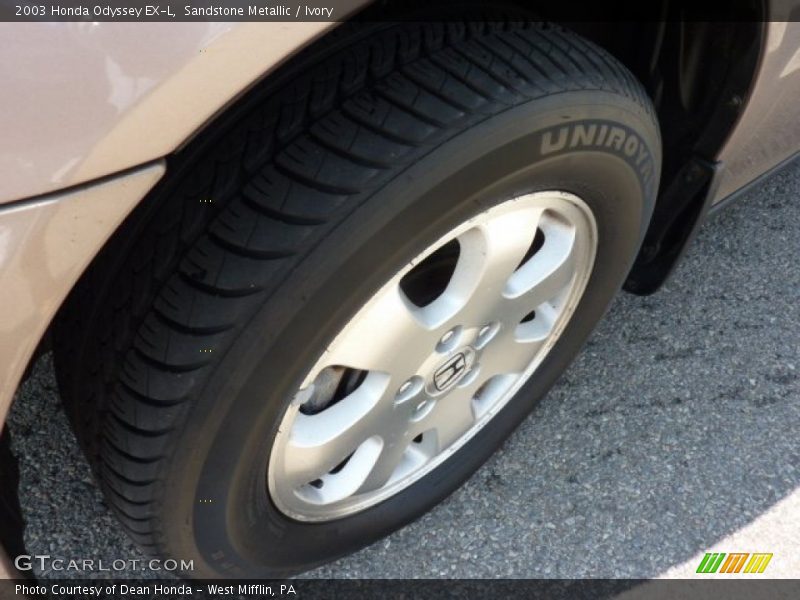 Sandstone Metallic / Ivory 2003 Honda Odyssey EX-L
