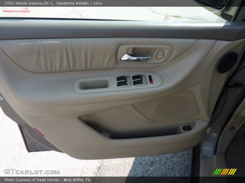 Sandstone Metallic / Ivory 2003 Honda Odyssey EX-L