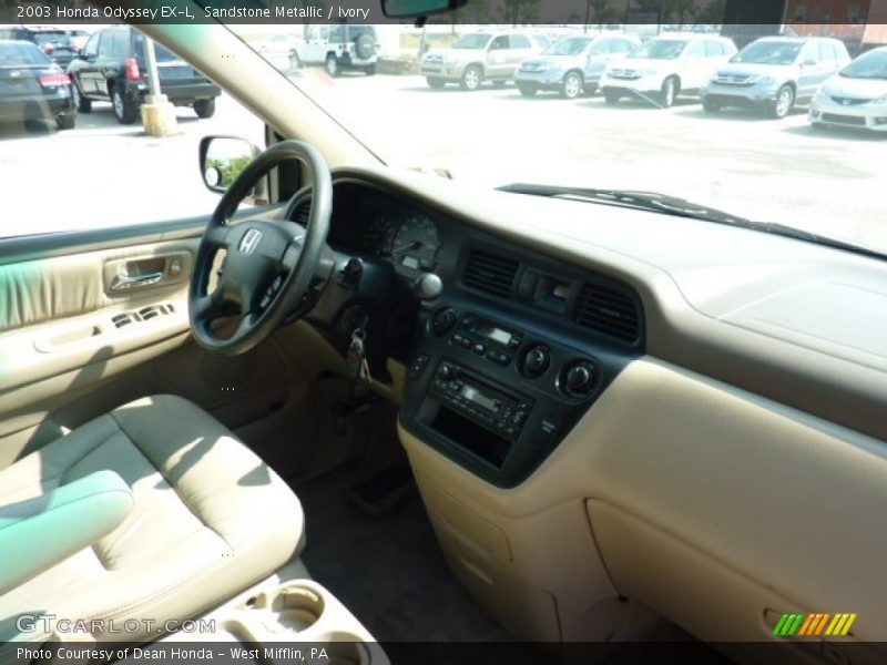 Sandstone Metallic / Ivory 2003 Honda Odyssey EX-L