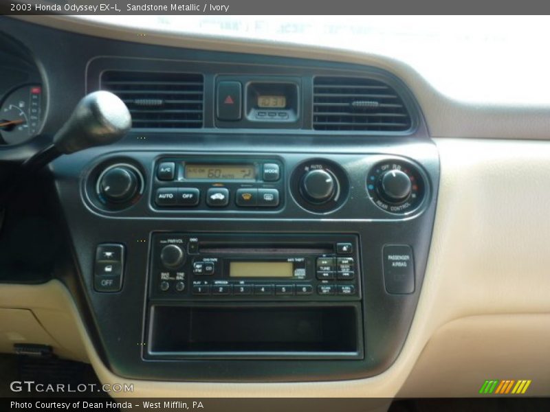 Sandstone Metallic / Ivory 2003 Honda Odyssey EX-L