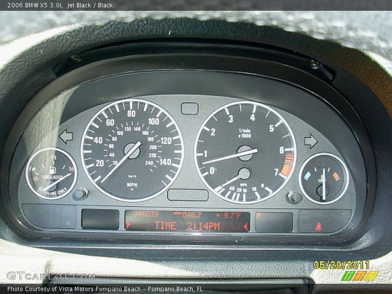 Jet Black / Black 2006 BMW X5 3.0i