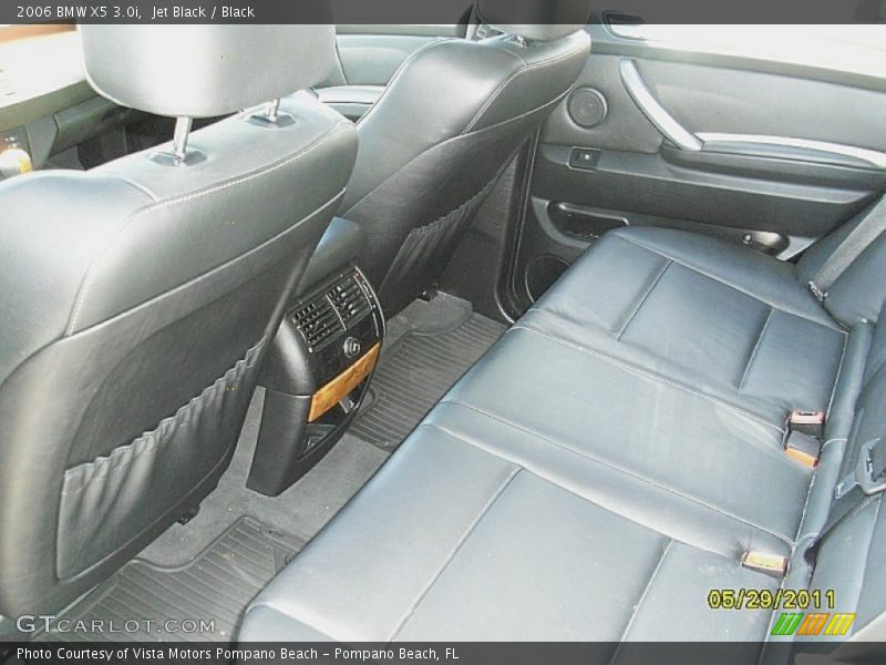 Jet Black / Black 2006 BMW X5 3.0i