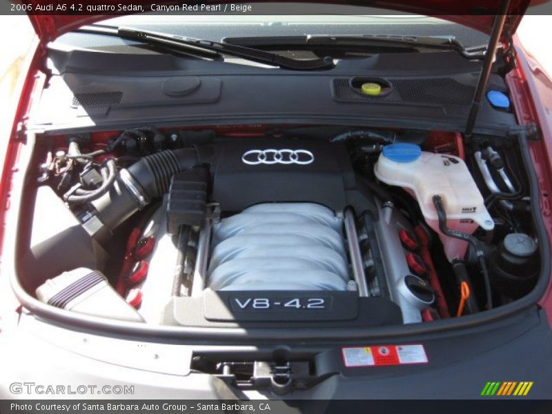  2006 A6 4.2 quattro Sedan Engine - 4.2 Liter DOHC 40-Valve VVT V8