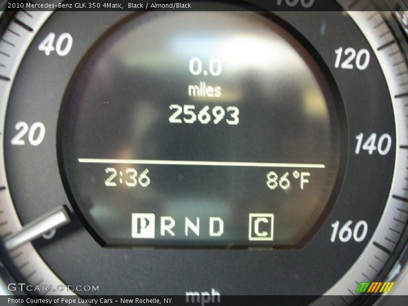 Black / Almond/Black 2010 Mercedes-Benz GLK 350 4Matic