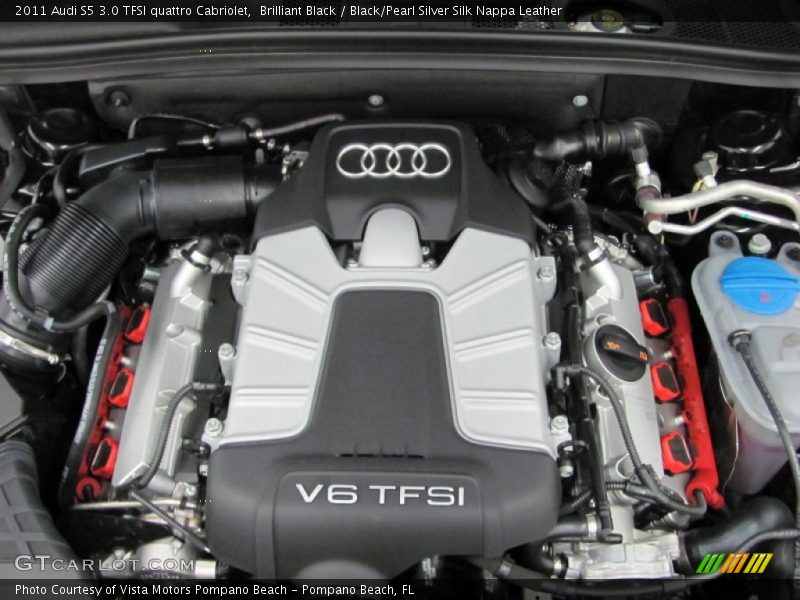  2011 S5 3.0 TFSI quattro Cabriolet Engine - 3.0 Liter TFSI Supercharged DOHC 24-Valve V6