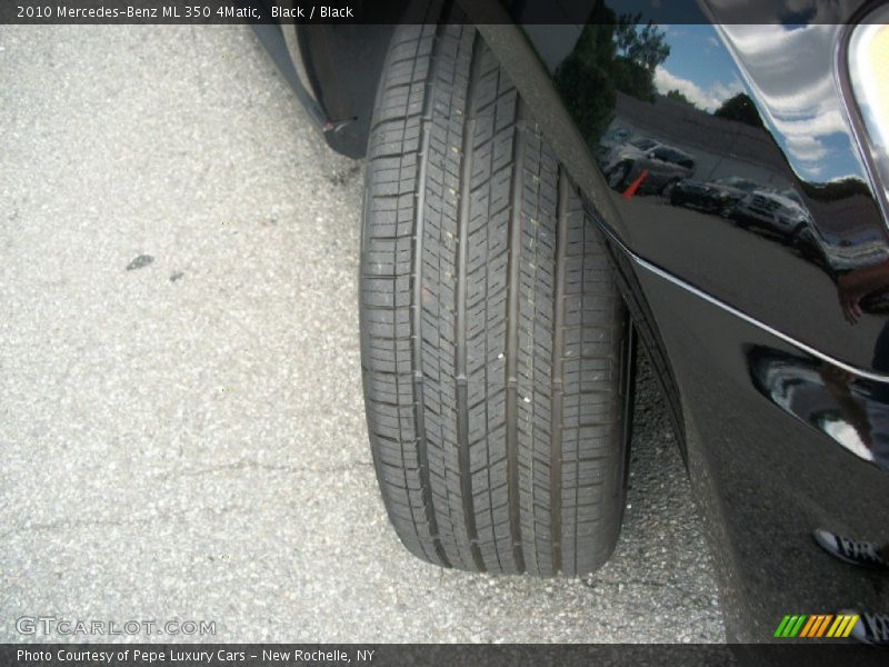 Black / Black 2010 Mercedes-Benz ML 350 4Matic
