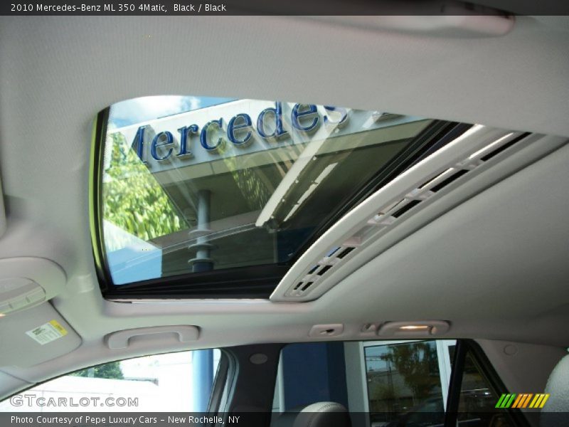 Black / Black 2010 Mercedes-Benz ML 350 4Matic