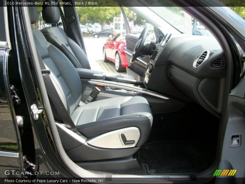 Black / Black 2010 Mercedes-Benz ML 350 4Matic