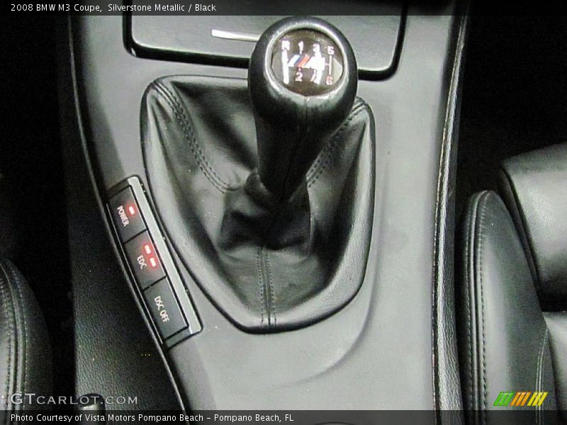Silverstone Metallic / Black 2008 BMW M3 Coupe