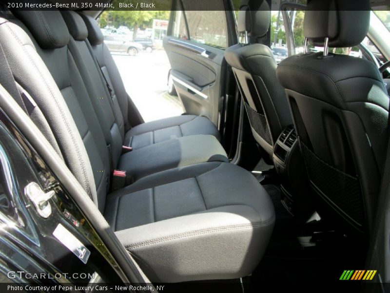 Black / Black 2010 Mercedes-Benz ML 350 4Matic