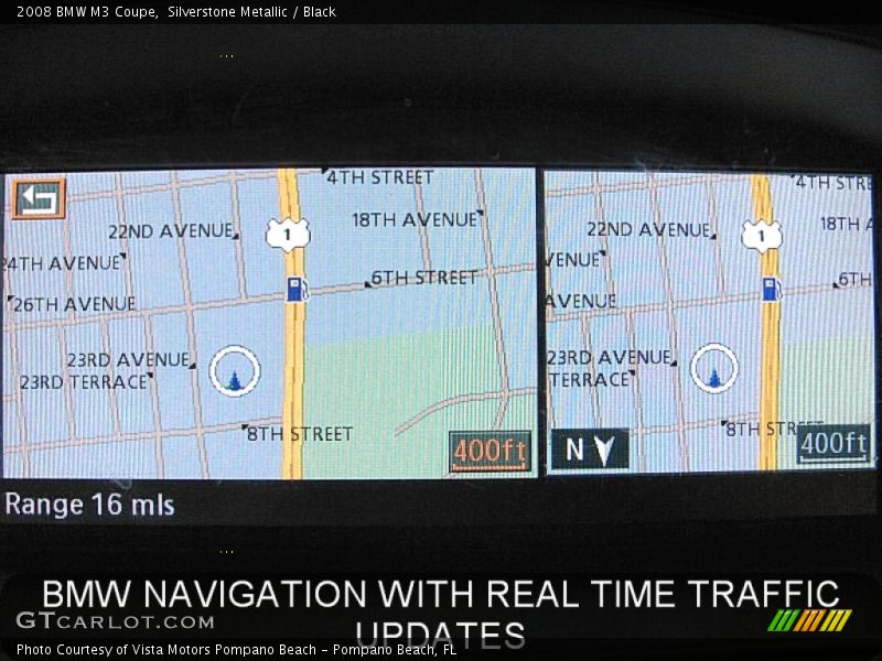 Silverstone Metallic / Black 2008 BMW M3 Coupe