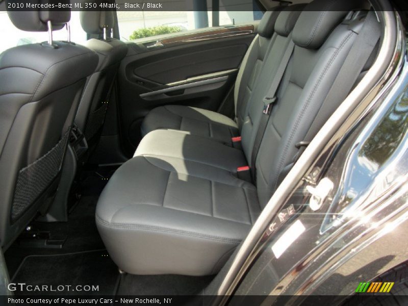 Black / Black 2010 Mercedes-Benz ML 350 4Matic