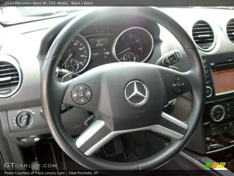  2010 ML 350 4Matic Steering Wheel