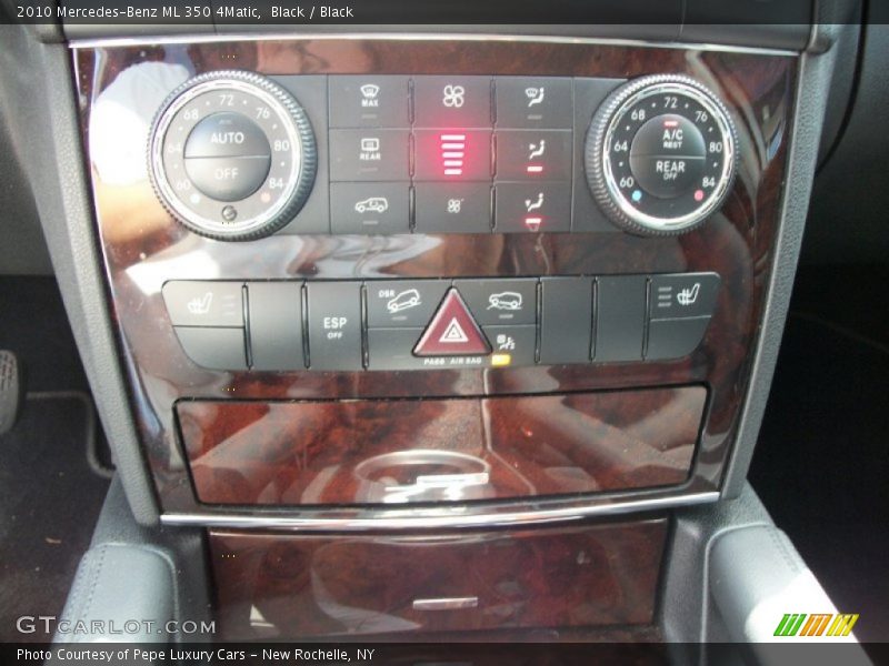 Controls of 2010 ML 350 4Matic