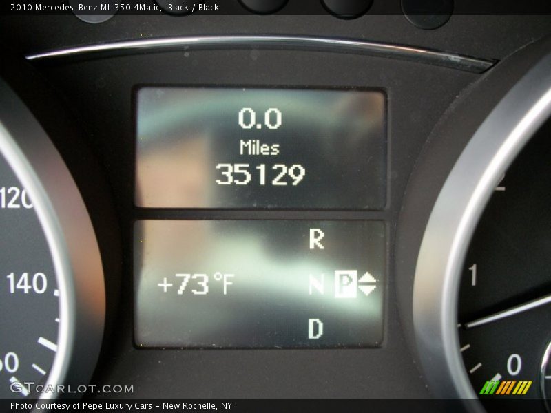 Black / Black 2010 Mercedes-Benz ML 350 4Matic