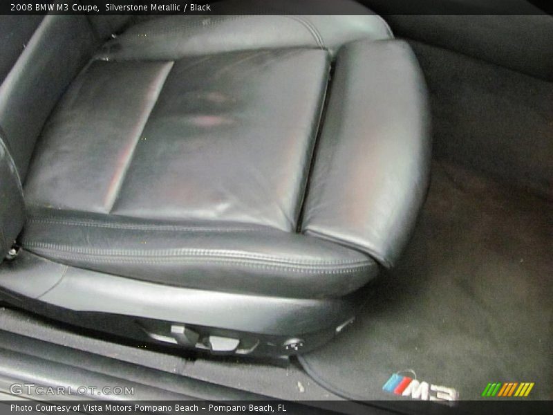 Silverstone Metallic / Black 2008 BMW M3 Coupe