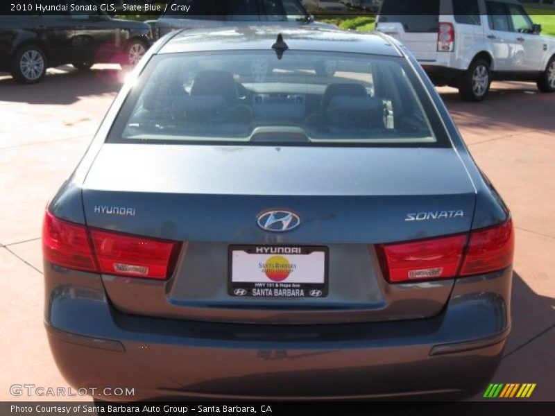 Slate Blue / Gray 2010 Hyundai Sonata GLS