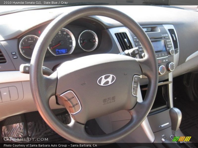 Slate Blue / Gray 2010 Hyundai Sonata GLS
