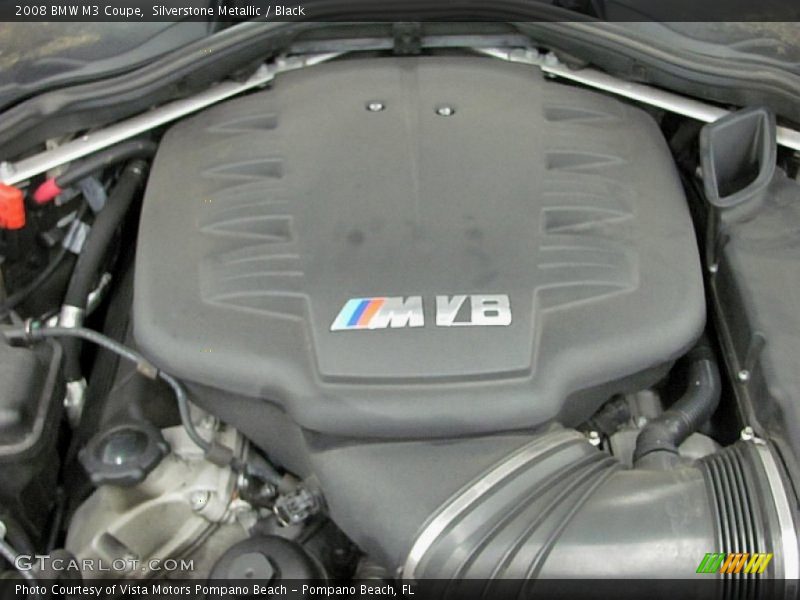 Silverstone Metallic / Black 2008 BMW M3 Coupe