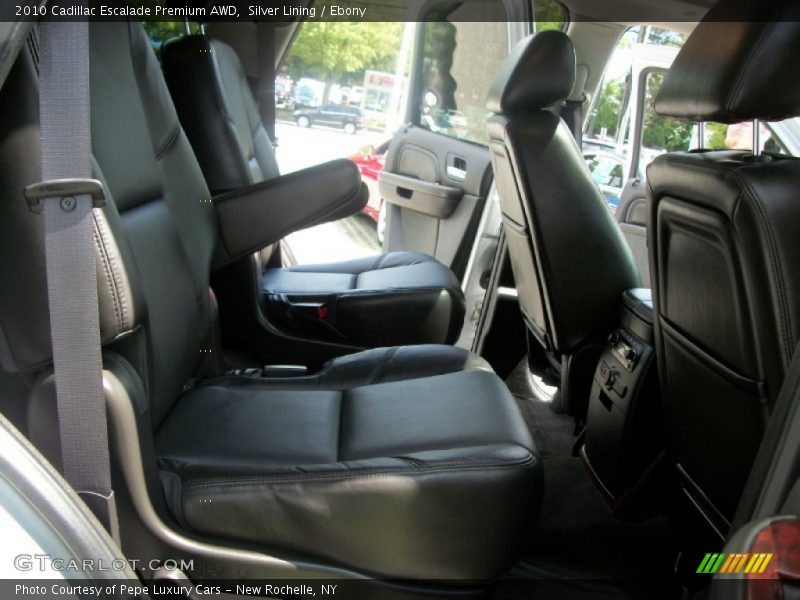 Silver Lining / Ebony 2010 Cadillac Escalade Premium AWD