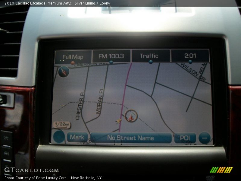 Silver Lining / Ebony 2010 Cadillac Escalade Premium AWD