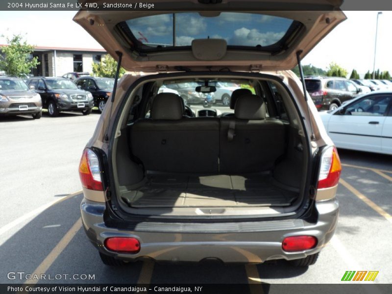 Sandstone / Beige 2004 Hyundai Santa Fe LX 4WD