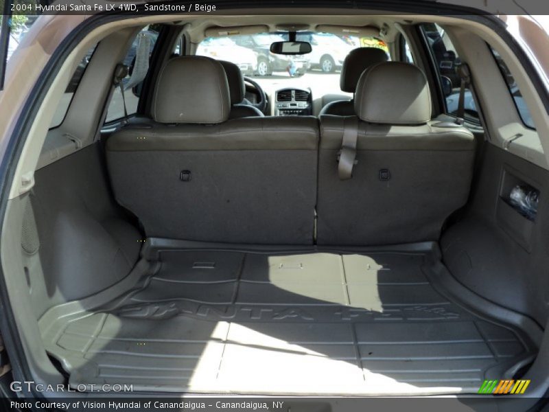 Sandstone / Beige 2004 Hyundai Santa Fe LX 4WD