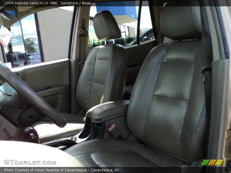 Sandstone / Beige 2004 Hyundai Santa Fe LX 4WD