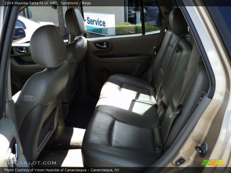 Sandstone / Beige 2004 Hyundai Santa Fe LX 4WD