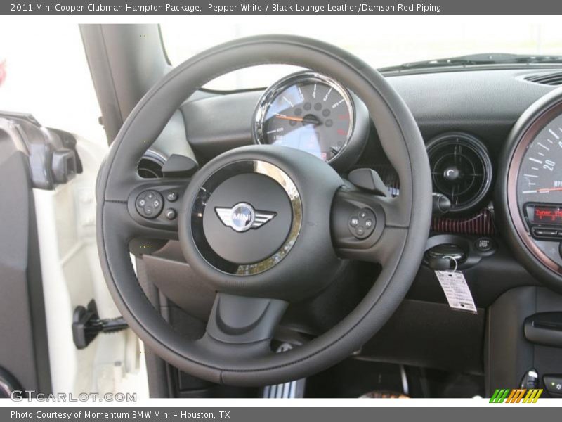  2011 Cooper Clubman Hampton Package Steering Wheel