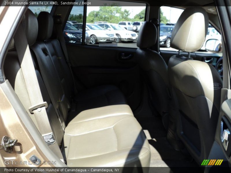 Sandstone / Beige 2004 Hyundai Santa Fe LX 4WD