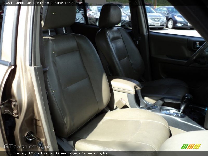Sandstone / Beige 2004 Hyundai Santa Fe LX 4WD