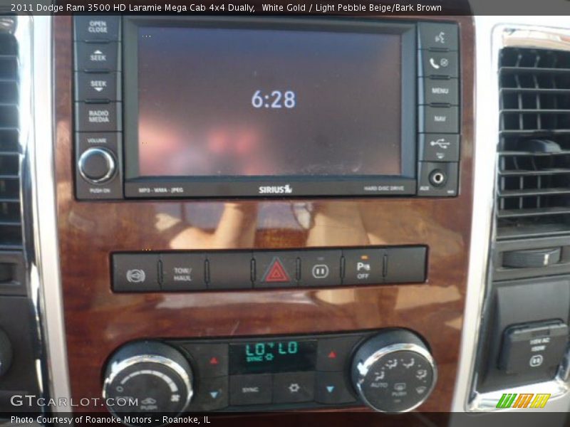 Controls of 2011 Ram 3500 HD Laramie Mega Cab 4x4 Dually