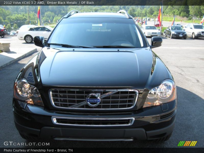 Ember Black Metallic / Off Black 2012 Volvo XC90 3.2 AWD