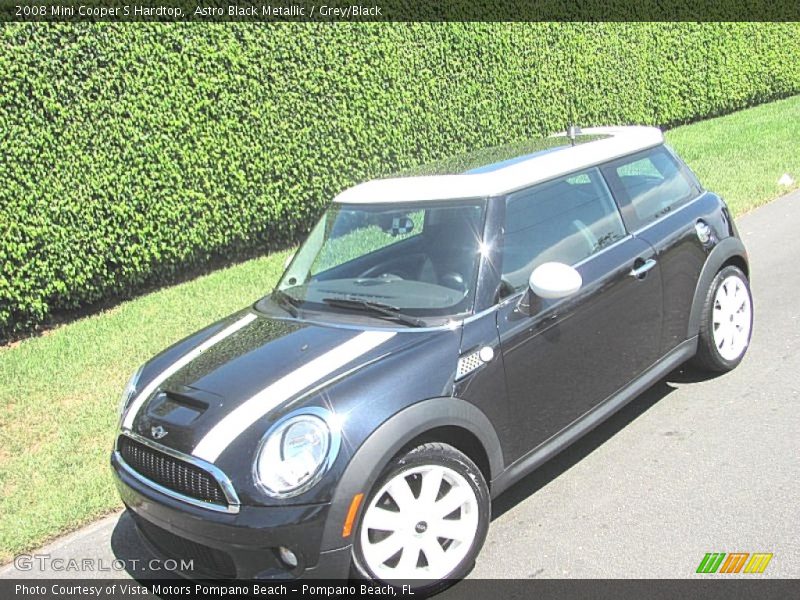 Astro Black Metallic / Grey/Black 2008 Mini Cooper S Hardtop