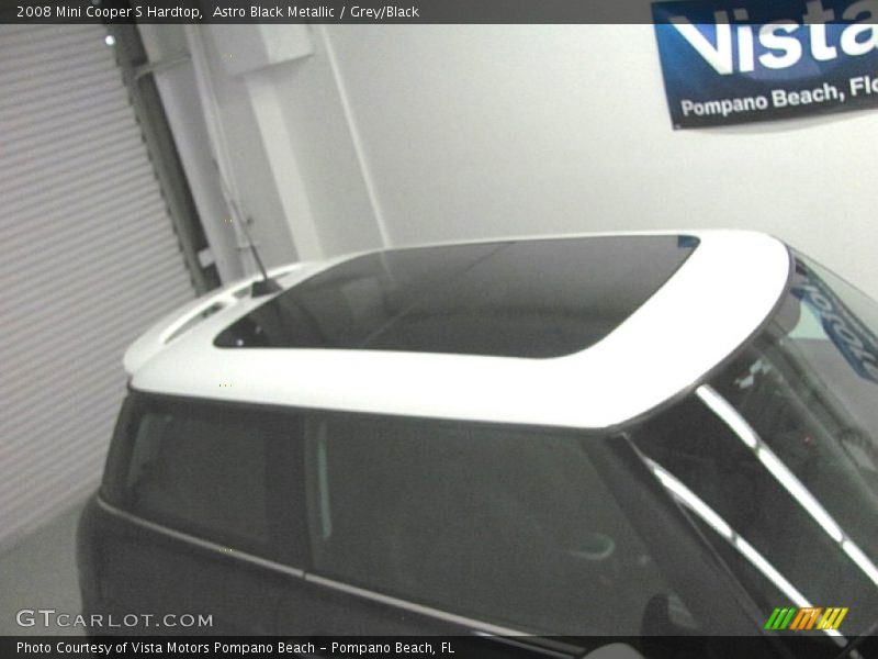Astro Black Metallic / Grey/Black 2008 Mini Cooper S Hardtop