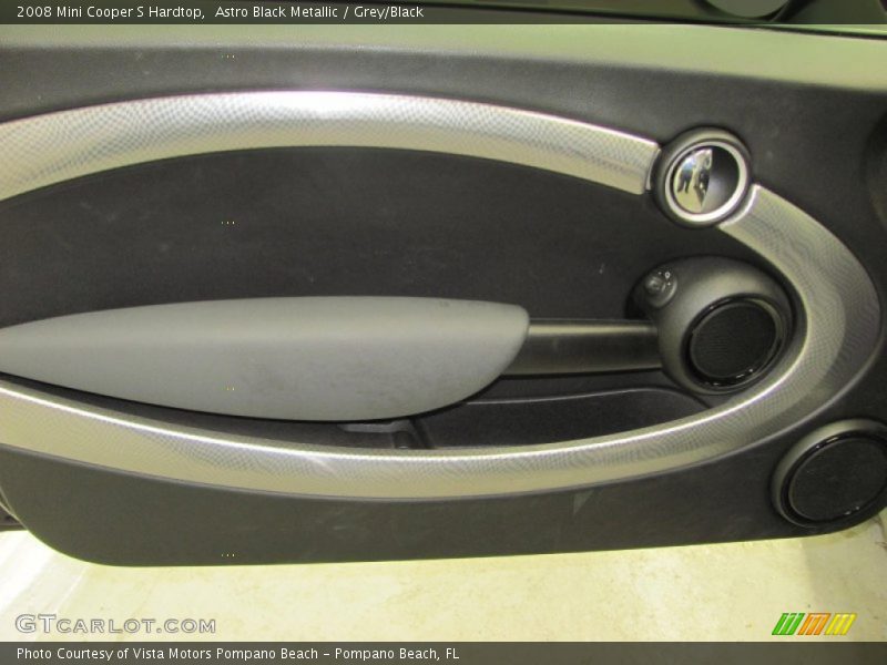 Astro Black Metallic / Grey/Black 2008 Mini Cooper S Hardtop
