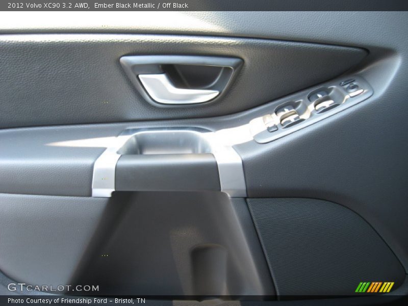 Ember Black Metallic / Off Black 2012 Volvo XC90 3.2 AWD