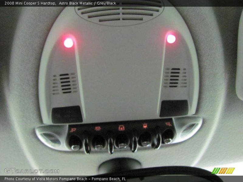 Astro Black Metallic / Grey/Black 2008 Mini Cooper S Hardtop