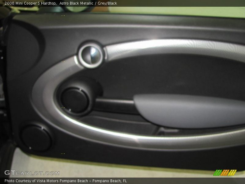 Astro Black Metallic / Grey/Black 2008 Mini Cooper S Hardtop