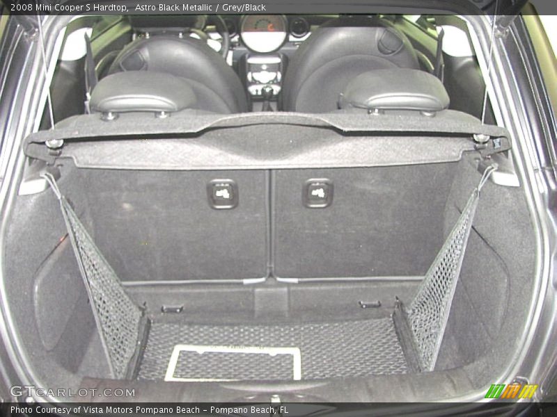Astro Black Metallic / Grey/Black 2008 Mini Cooper S Hardtop