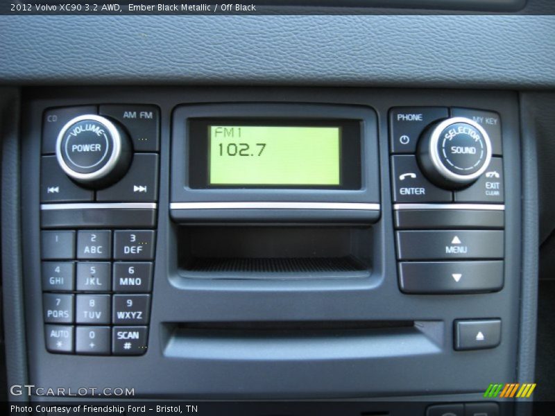 Controls of 2012 XC90 3.2 AWD