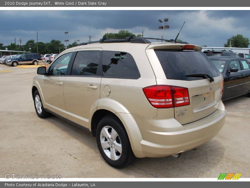 White Gold / Dark Slate Gray 2010 Dodge Journey SXT