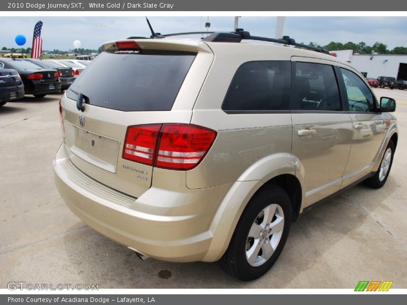 White Gold / Dark Slate Gray 2010 Dodge Journey SXT